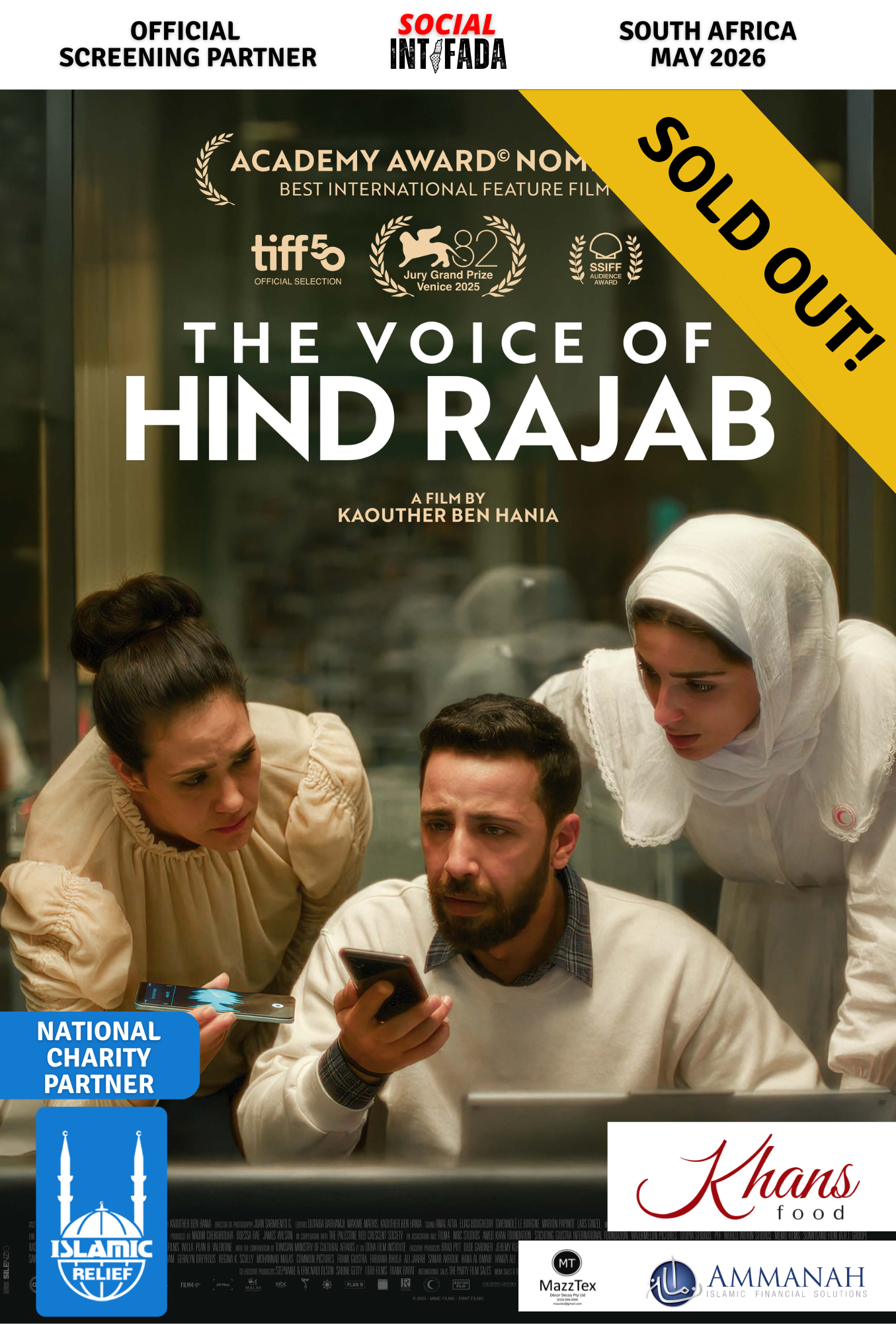 The Voice of Hind Rajab film screening